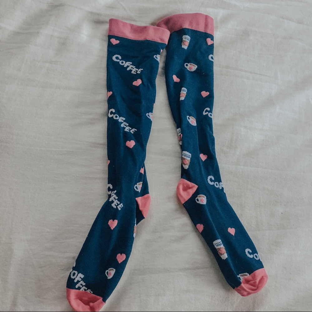 Coffee Compression Socks - Picture 2 of 2